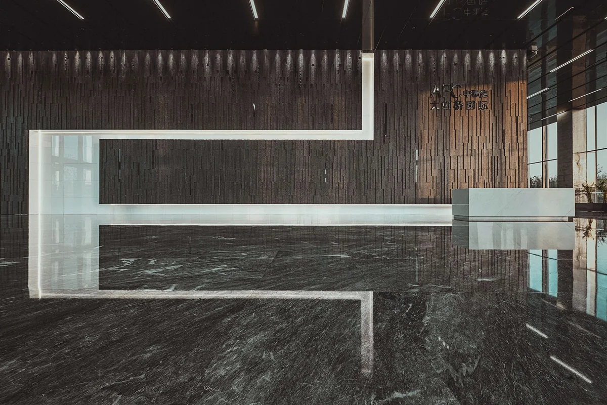 AFC Tower workplace — workplaces interior, Shanghai, China; view 4