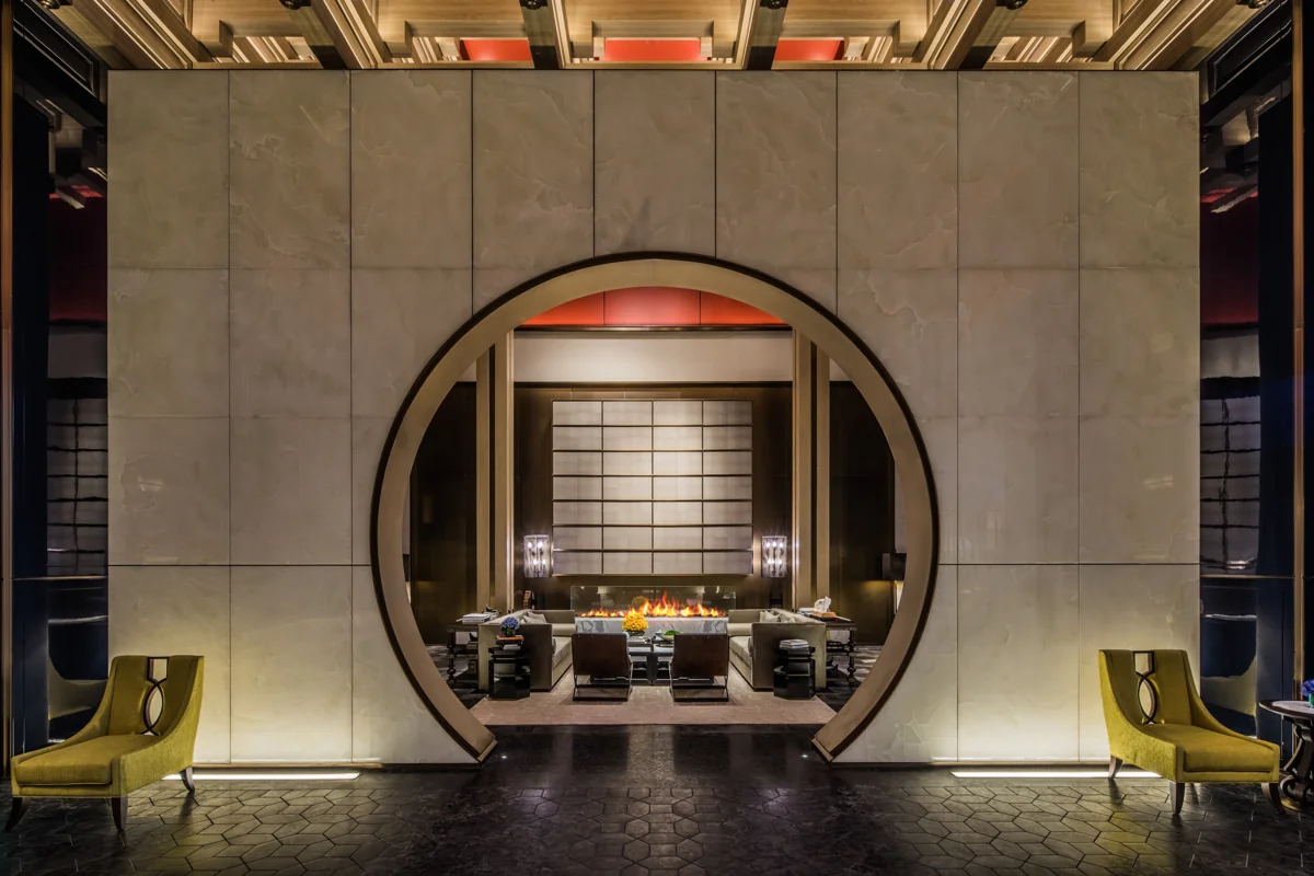 Diaoyutai Hotel Hangzhou — hospitality interior, Hangzhou, China; view 1