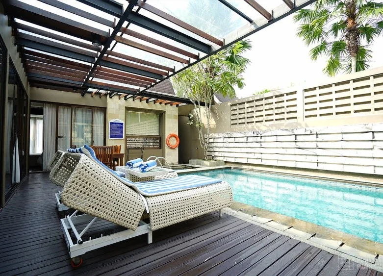 Resort tropika — hospitaliti dalaman, Bali; pandangan 1