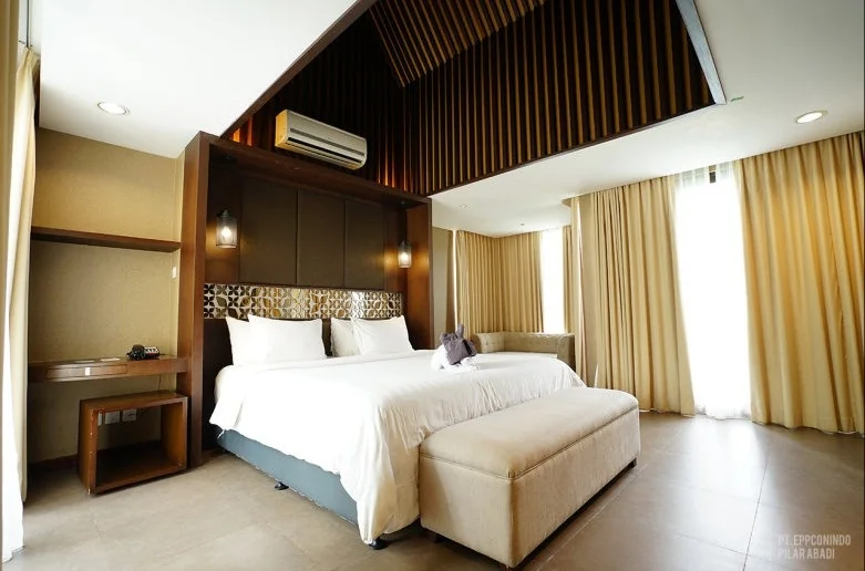 Tropical resort — hospitality interior, Bali; view 4