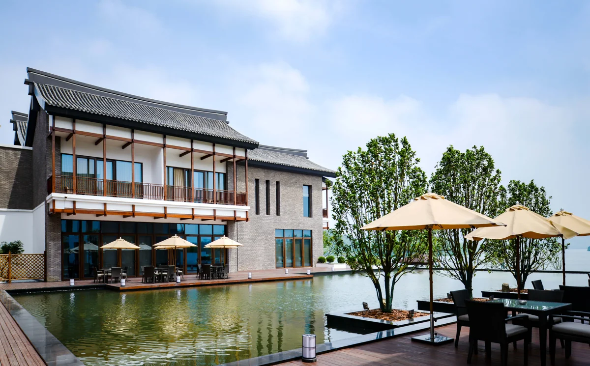 WEI Tianmu Lake — hospitality interior, Liyang, China; view 1